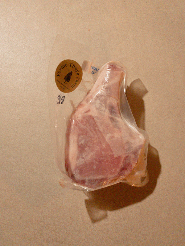 Ferme Thuya Natural Pork Chop with Bone